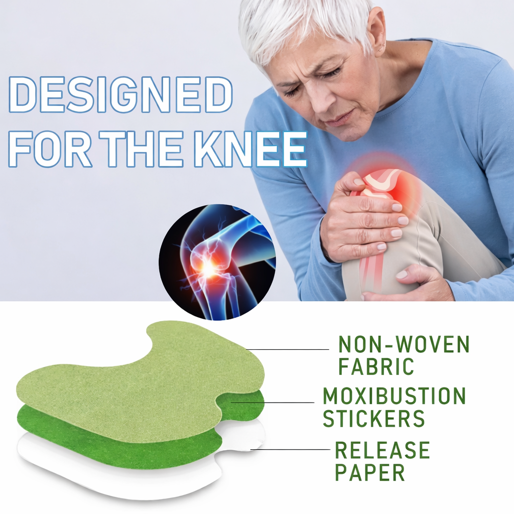 Cerotti Naturali Antidolorifici per il Ginocchio – Sollievo Rapido e Mobilità