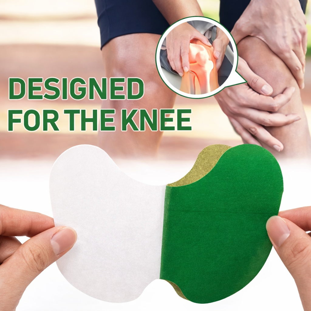 Cerotti Naturali Antidolorifici per il Ginocchio – Sollievo Rapido e Mobilità